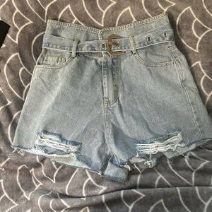Booty shorts, never worn.